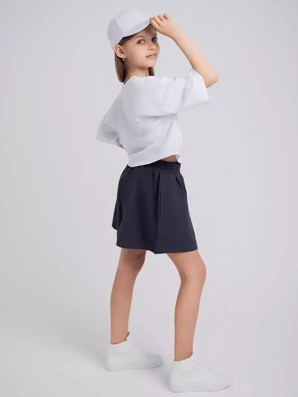 Шорты юбка для девочки в школу