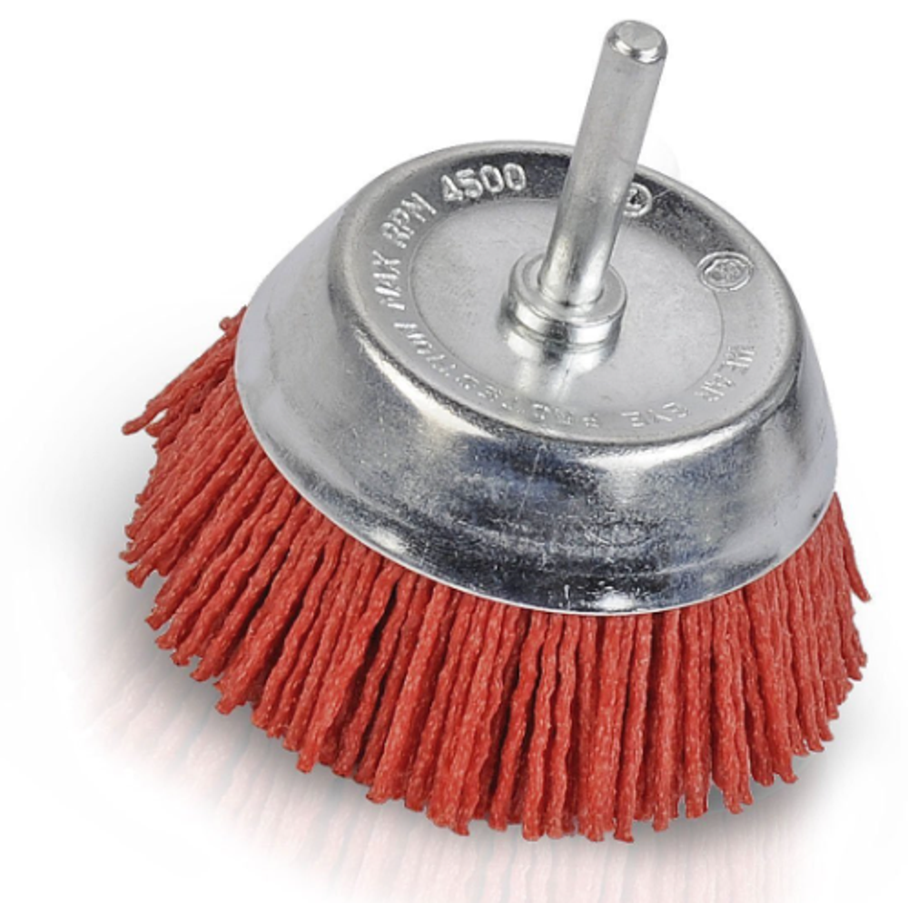 Корщетка нейлоновая Ø75мм