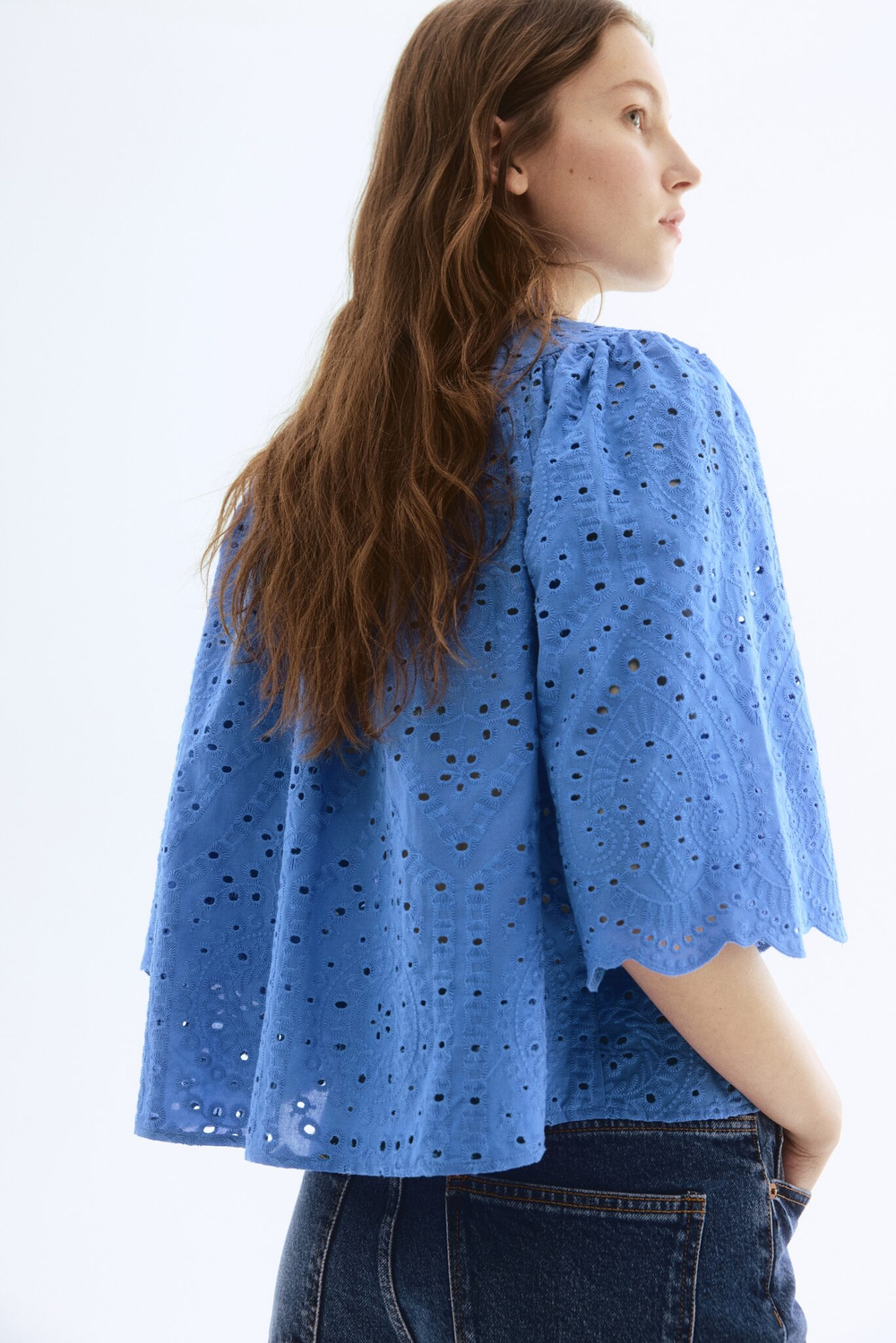 Блузка broderie anglaise