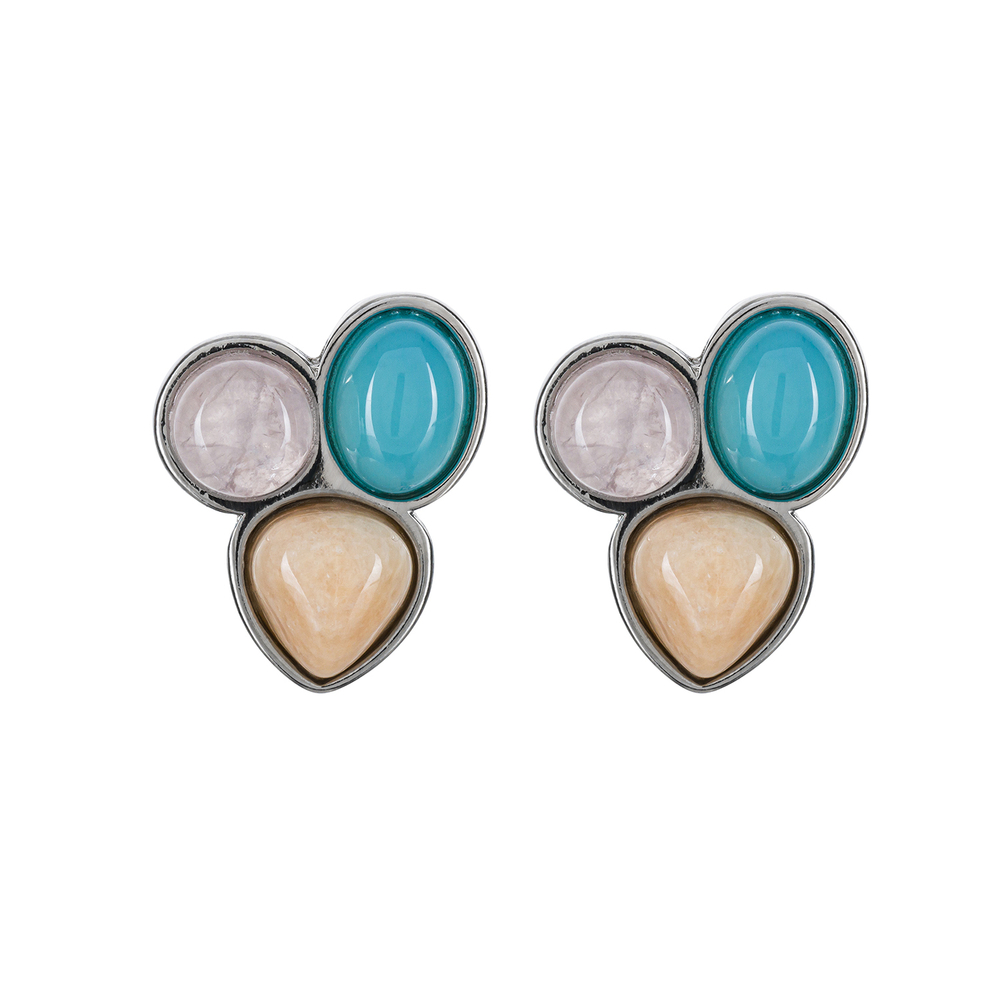 Серьги Possebon Azul, Q.Rose, Bege A0292.20.7.13 S
