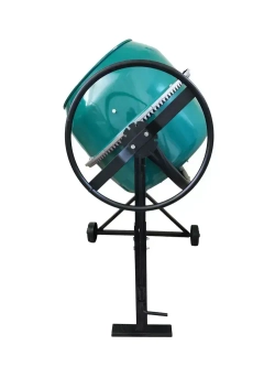 Бетономешалка строительная HARD WORKER БС-220СВА ХИТ, бетоносмеситель электрический 750 Вт, металлический венец