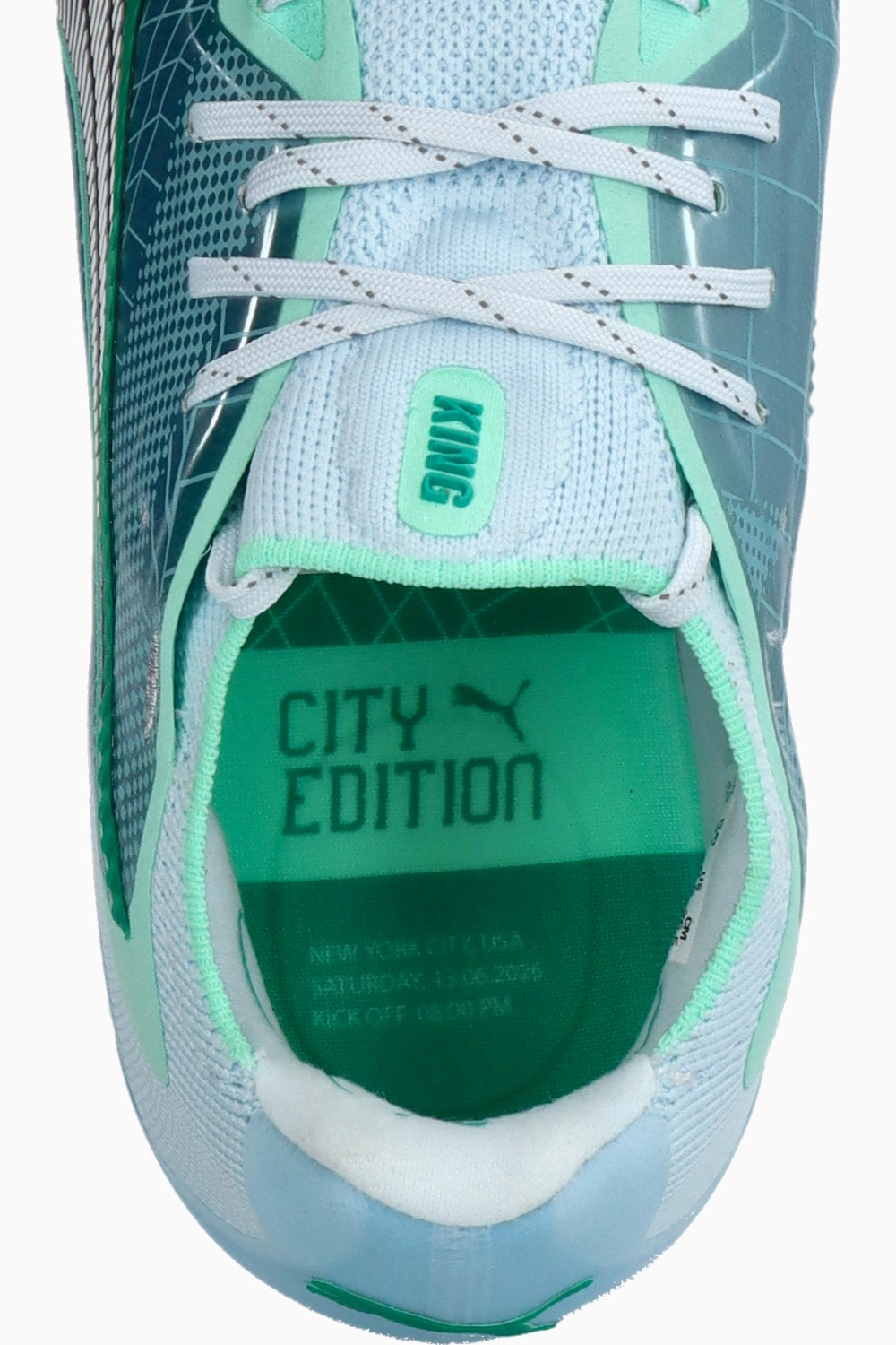 Бутсы Puma King 20 Ultimate CA NYC FG/AG - синий