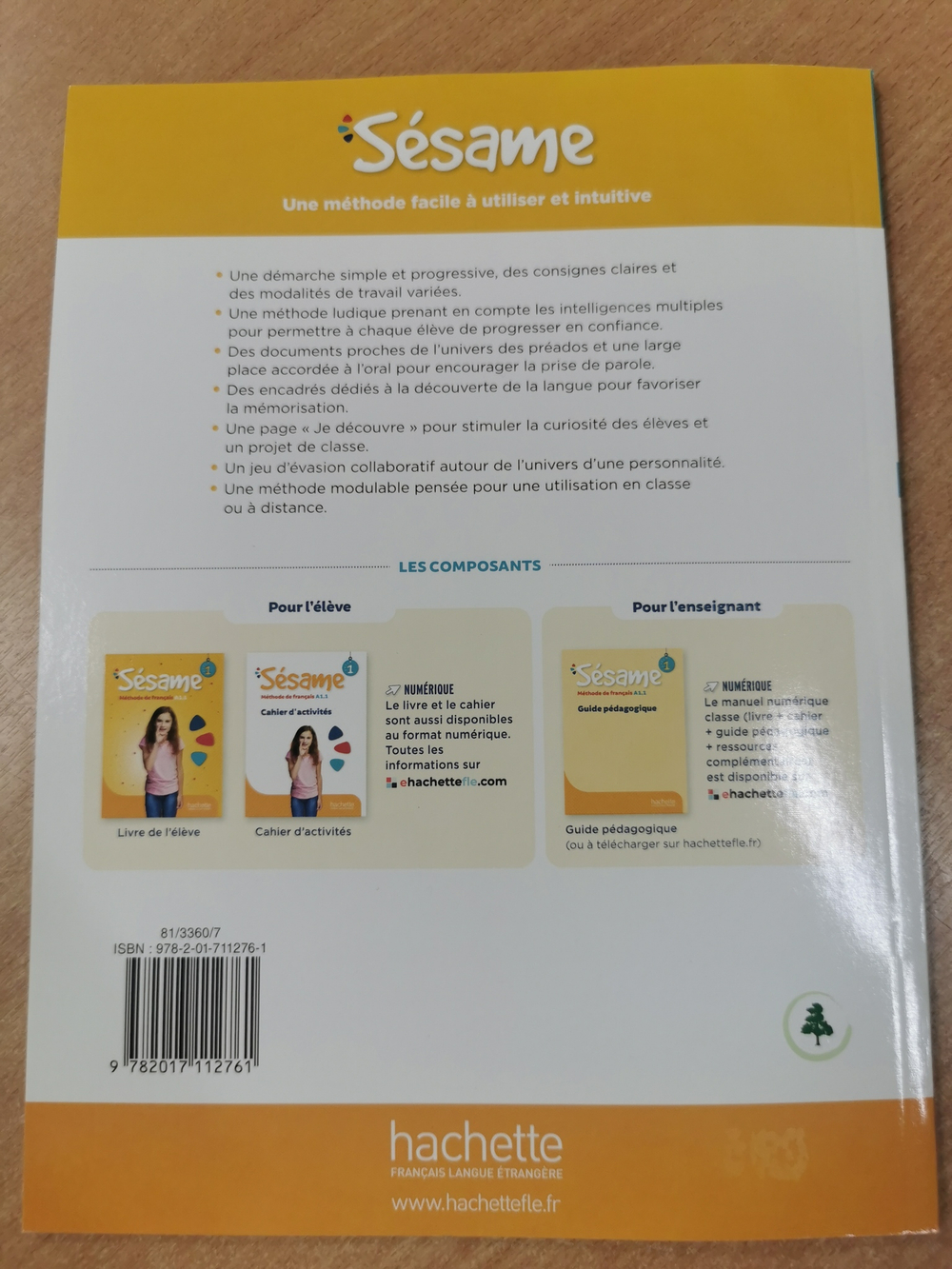 Sésame 1 - Livre de l'élève (A1.1)