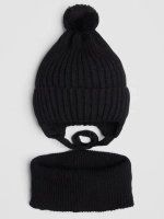 Шапка детская осенняя со снудом