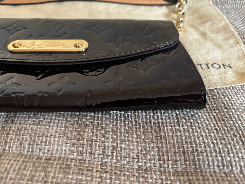 Сумка Louis Vuitton Amarante Monogram Vernis Sunset Boulevard bag