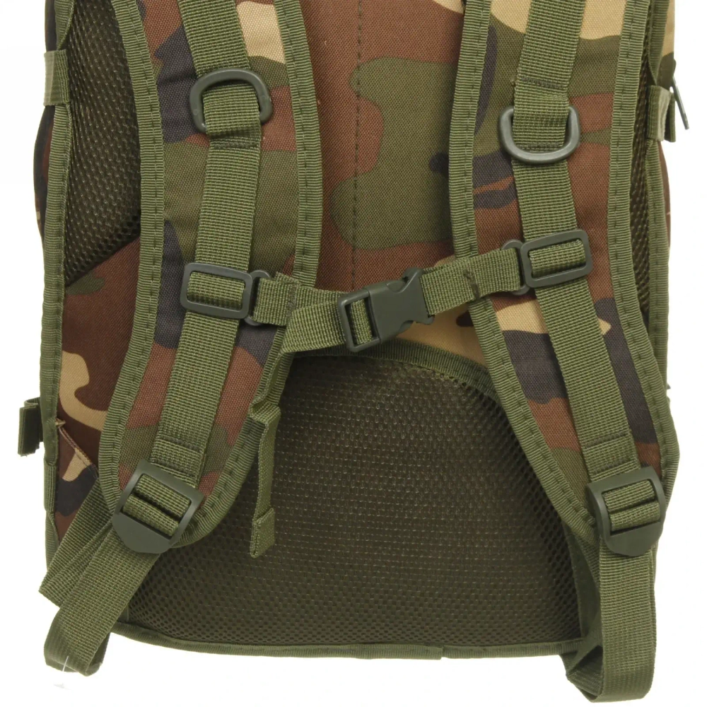 Рюкзак туристический 30л, цвет камуфляж зеленый,D5