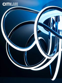 Citilux Джемини Смарт CL229A161E RGB Умная люстра Хром