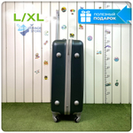 Большой чемодан King of King, Темно-зеленый, L