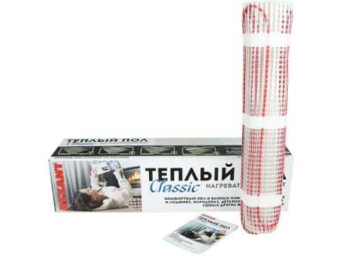 Теплый пол REXANT Classic -6,0-900 6,0м2 900Вт (мат 0,5х12,0м)