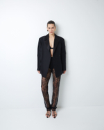 Жакет из шелка и шерсти Диор черный