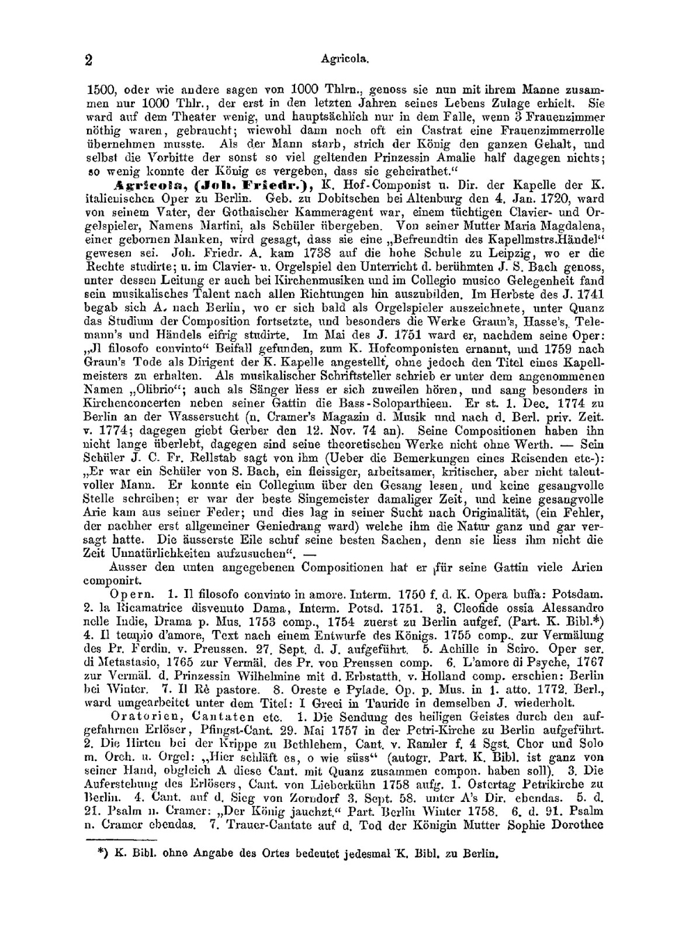 Tonkünstler-Lexicon Berlin's von den ältesten Zeiten bis auf die Gegenwart | C.F. von Ledebur