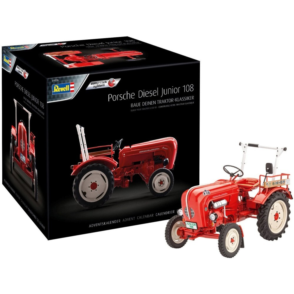 Revell - Адвент-календарь Porsche Junior 108 Traktor 1:24 01036 / артикул   01036  / GTIN 4009803001036