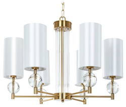 Подвесная люстра Arte Lamp A4027LM-6PB