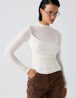 Лонгслив "Взбитые сливки"