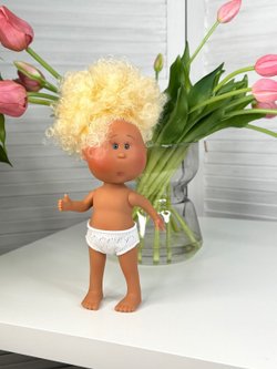 Кукла Nines виниловая 23см Little Mia Latina без одежды (3199WL7)