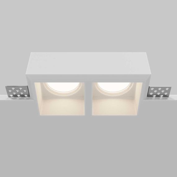 Встраиваемый светильник Maytoni Technical Downlight Gyps Modern DL131-GU10-02-W
