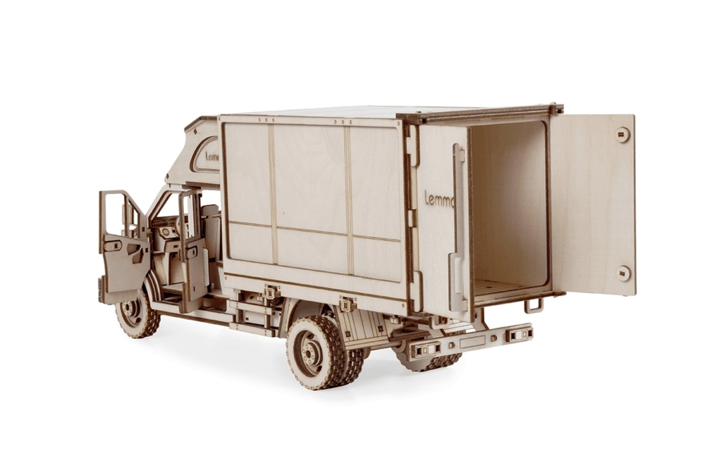 Фургон "Лито" Lemmo - деревянный конструктор, сборная модель, 3D пазл