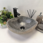 Раковина из речного камня RS63885 (42*36*16) 0120