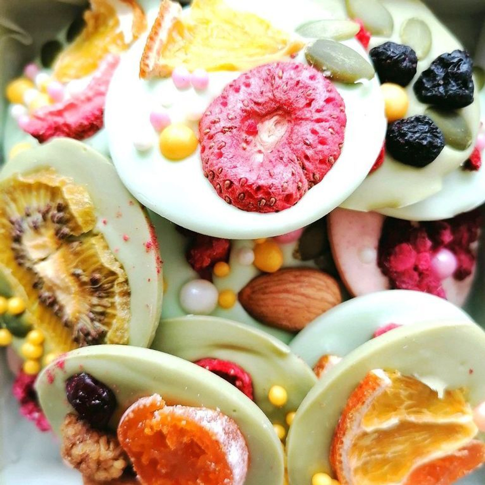 Клубника сублимированной сушки, слайсы, 1 кг