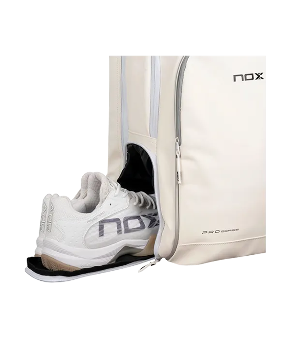 Рюкзак для падел NOX Pro Series White 2024 классический стиль