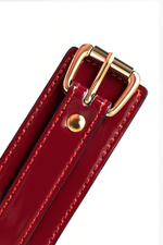 Красный ошейник 41см из лакированного материала ToyFa Theatre 703007