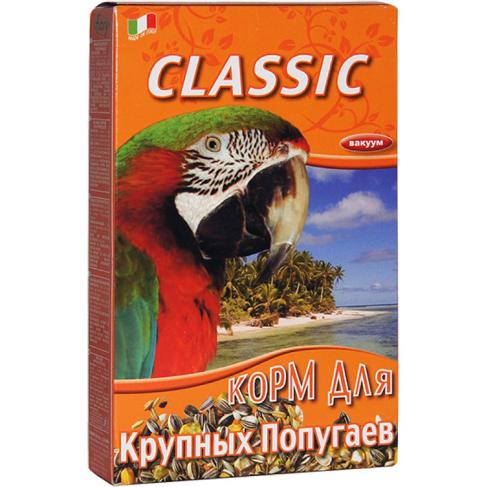 Fiory корм для крупных попугаев, Classic, 600 гр