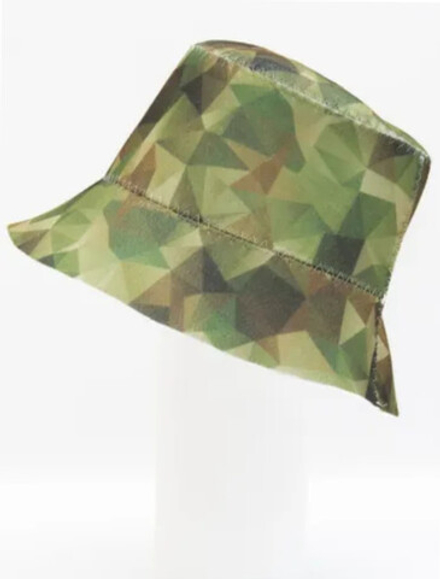 Шапка банная "Панама" с принтом "Камуфляж", войлок, ПП009