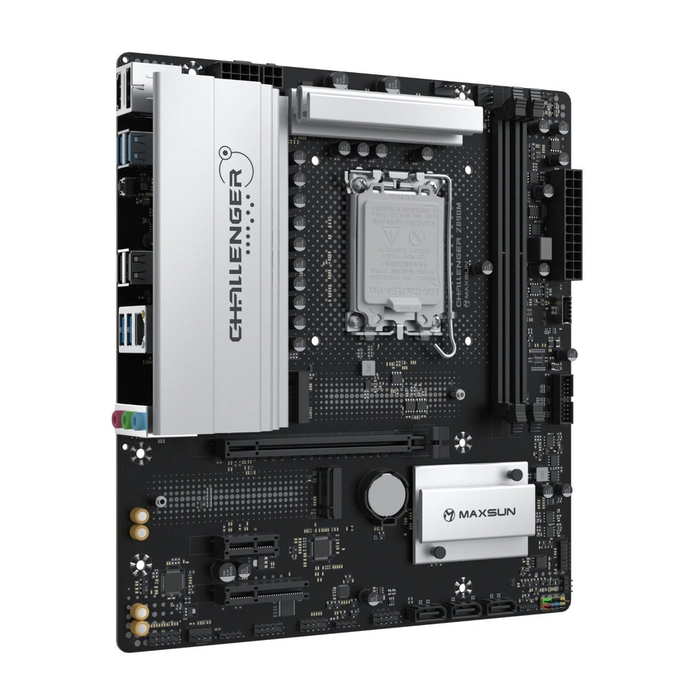 Материнская плата MAXSUN MS-Challenger Z890M, LGA1851, DDR5, mATX