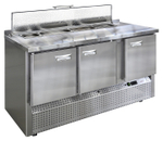 Стол холодильный для салатов Finist СХСнс-700-3(1/3) (нижний холодильный агрегат)