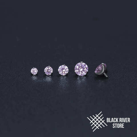 Cubic Zirconia Lavender