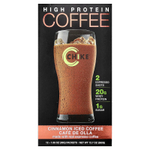 Chike Nutrition, Кофе со льдом с высоким содержанием протеина, корица, 12 пакетиков по 30 г (1,06 унции)