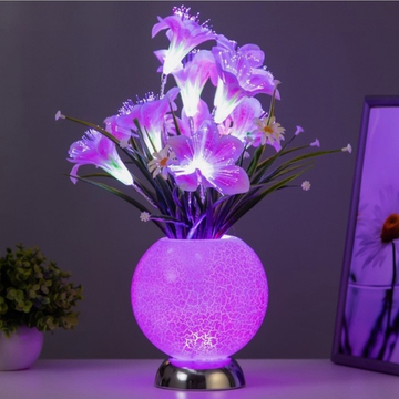 Ночник Крокус, розовый