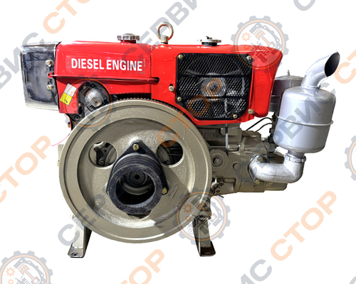 Двигатель ZS1100 - (18 л.с., дизельный с электростартером)