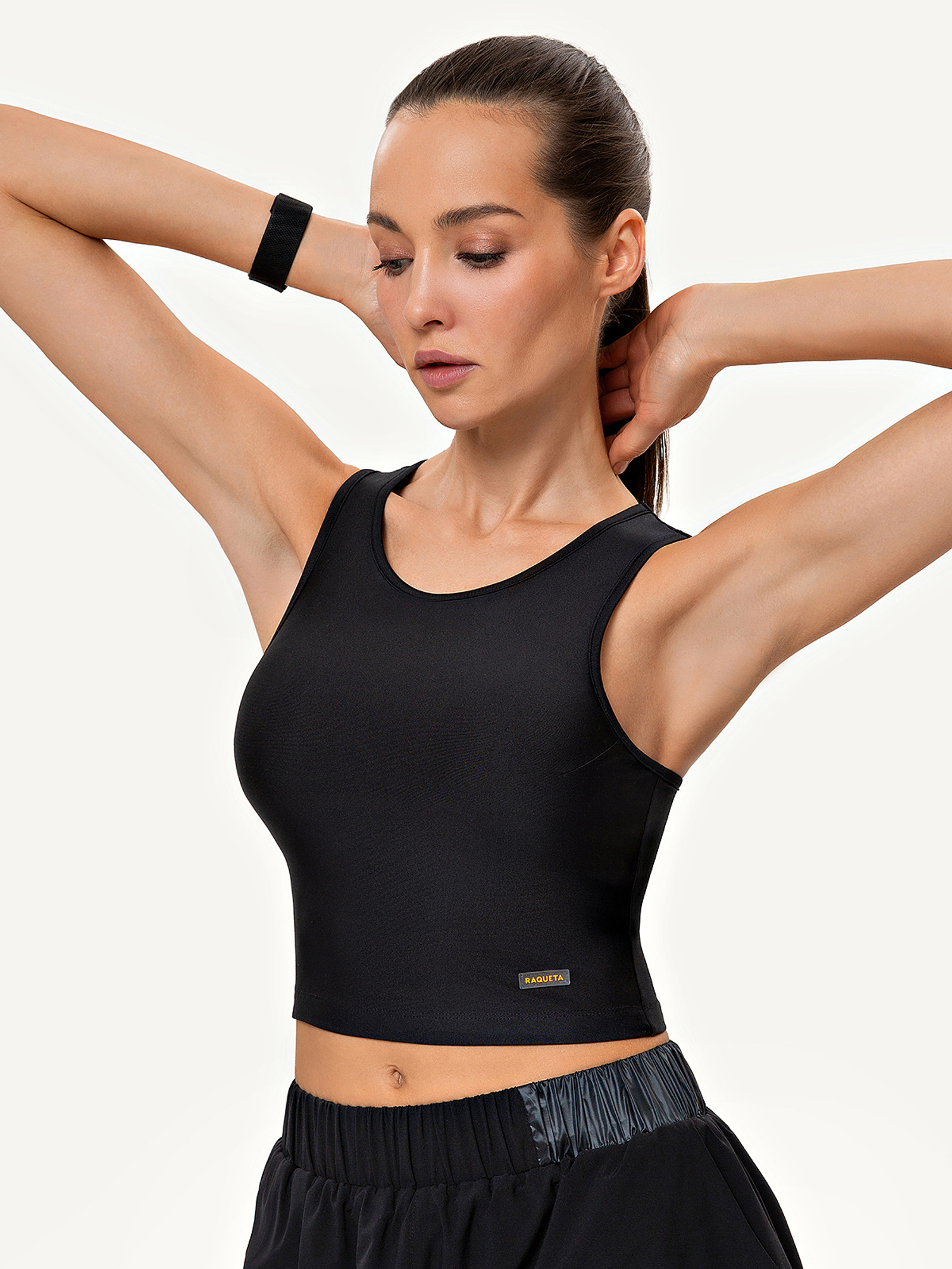 Майка-топ Resort, Nero