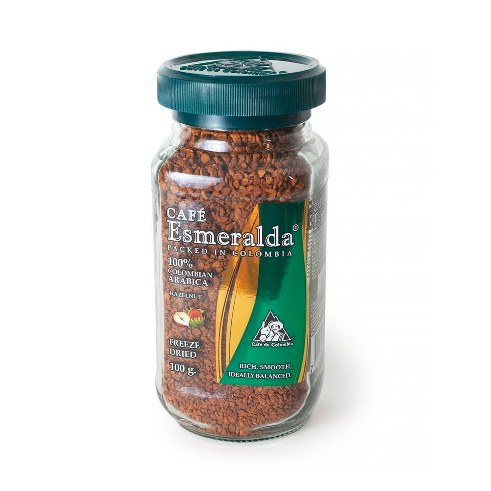 Кофе растворимый Cafe Esmeralda Лесной Орех, 100 г, стеклянная банка