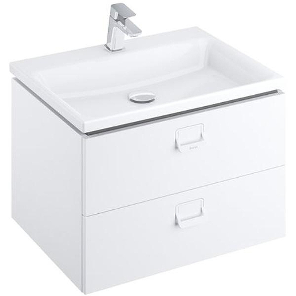 Тумба под раковину Ravak SD Comfort 80 подвесная, Белая глянцевая (X000001378)