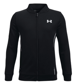 Кофта для мальчика теннисная Under Armour UA Pennant 2.0 FZ - черный
