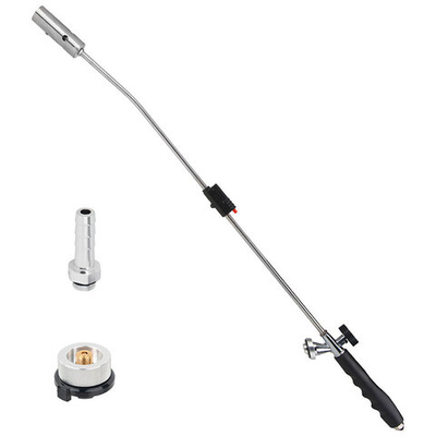 Горелка газовая кровельная ECOS TQ-8080 с длинной конструкцией, 3 типа соединения