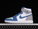 Купить кроссовки Air Jordan 1 Retro High OG True Blue в баскетбольном магазине futbasket.ru