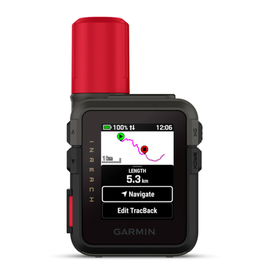 Компактный спутниковый коммуникатор c сенсорным экраном с голосовыми и фото сообщениями Garmin inReach Mini 3 Plus