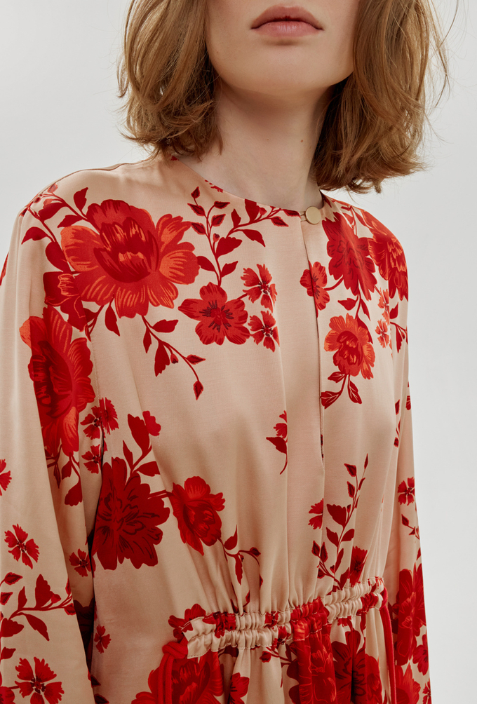 Платье, разноцветный