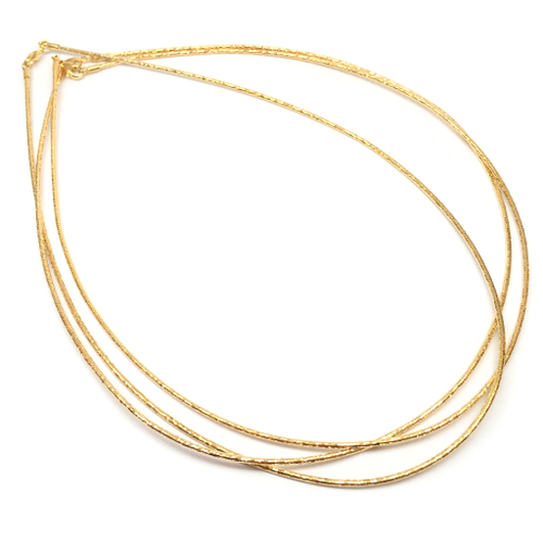 Основа для колье 45 см, позолота