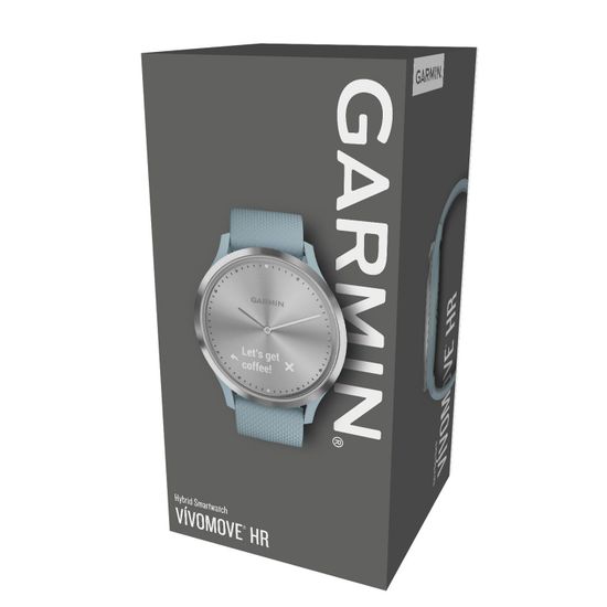 Умные часы Garmin Vívomove HR Sport морская пена 010-01850-08