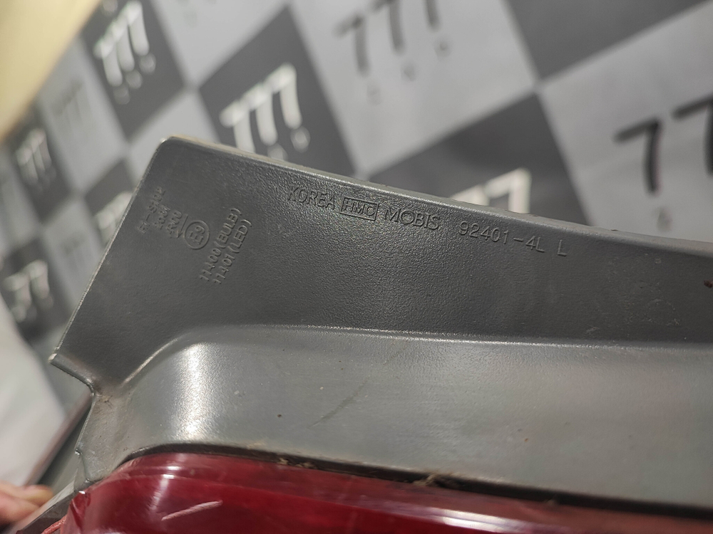 Фонарь задний левый Hyundai Solaris 1 (RB) 14-17 Б/У Оригинал 924014L600