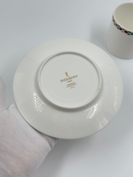 Кофейная пара белая Yves Saint Laurent by Yamaka