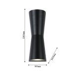 Уличный настенный светодиодный светильник Favourite Longus 2684-2W