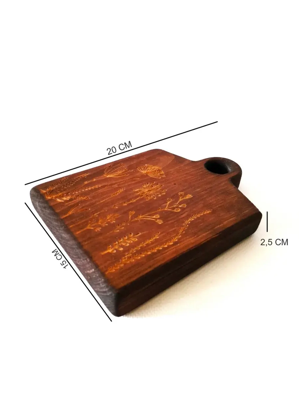 Набор досок разделочных из дерева сервировочных 5 шт.