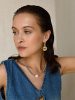 Серьги "Karma" Gold