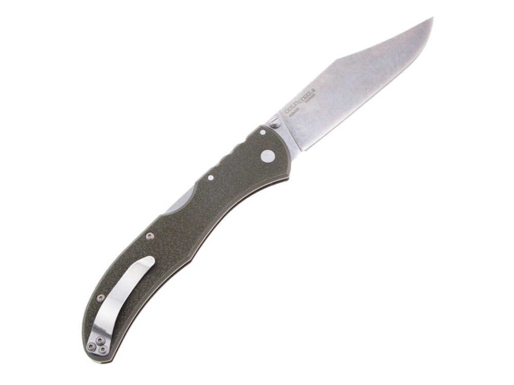 Нож складной Cold Steel Range Boss OD Green, сталь 4034SS, рукоять Zy-Ex, 96г