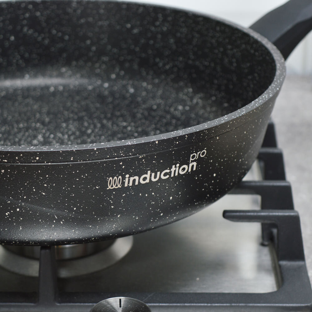 Сковорода 28см Гранит black Induction Pro